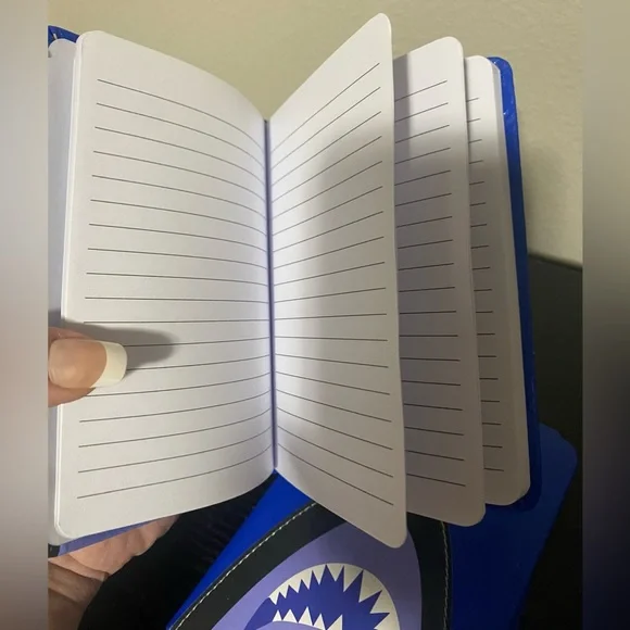 1 Notebook mini shark mouth blue - Picture 4 of 4
